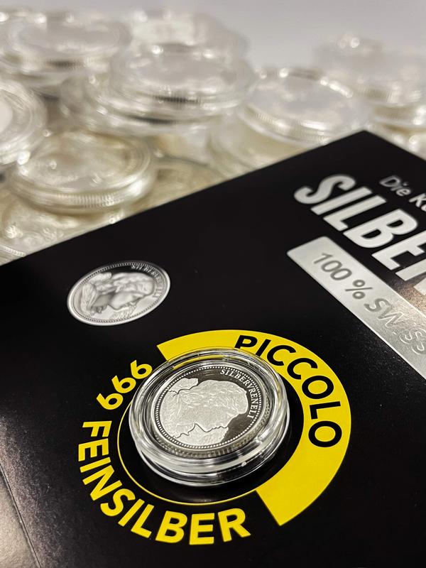 Die neue Piccolo Silbervreneli Münze ist da
